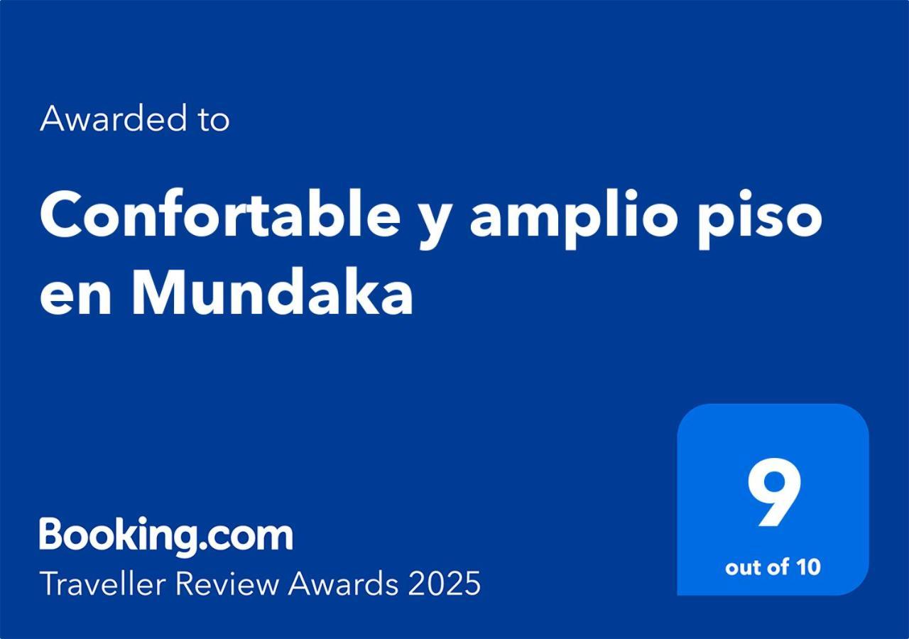 Confortable Y Amplio Piso En Mundaka Esterno foto